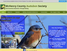 Tablet Screenshot of mchenryaudubon.org